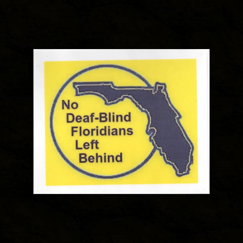 No DeafBlind Floridians Left Behind Bookmark 2012